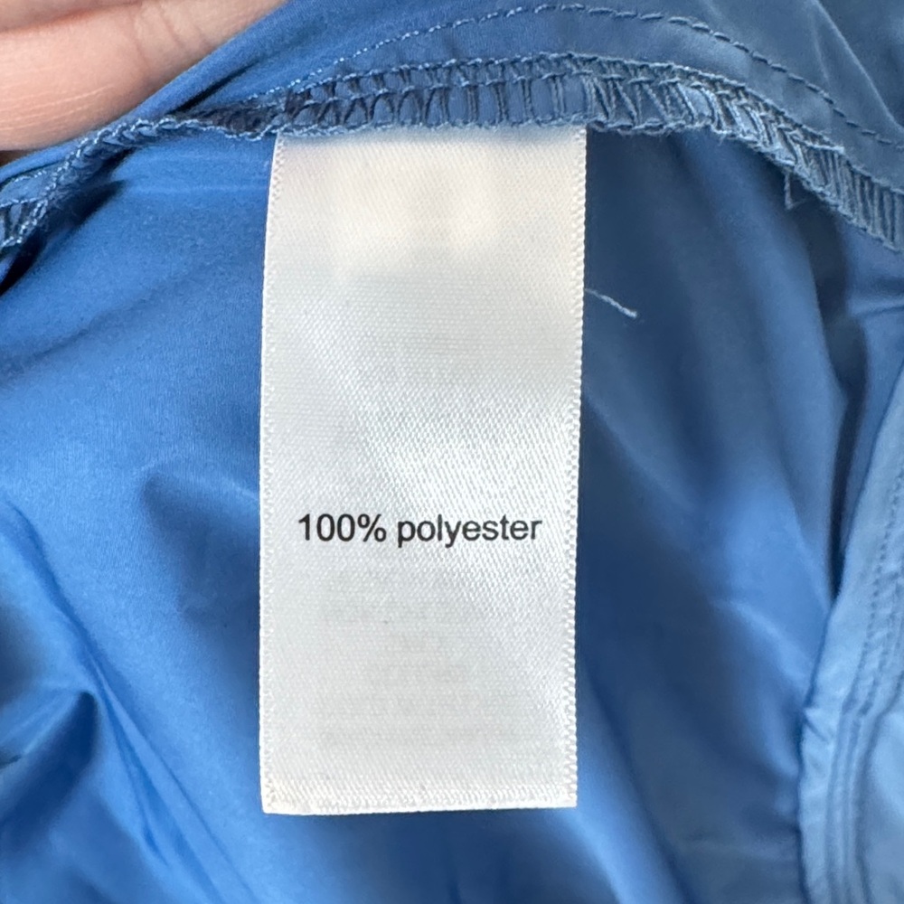 Maurices Blue Hooded Rain Jacket - Picture 5 of 5